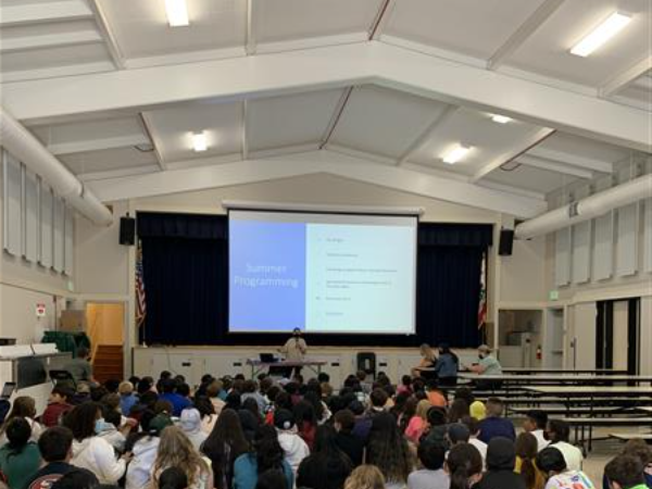 Promote summer reading program 